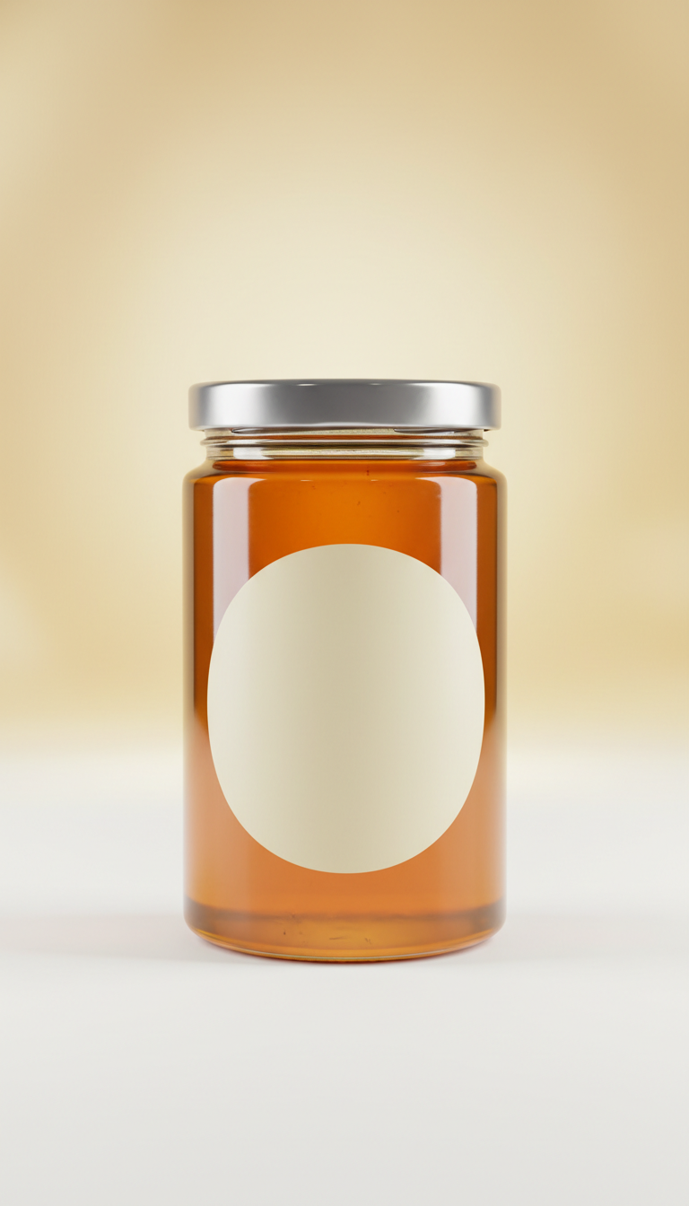Citrus Blossom raw honey jar