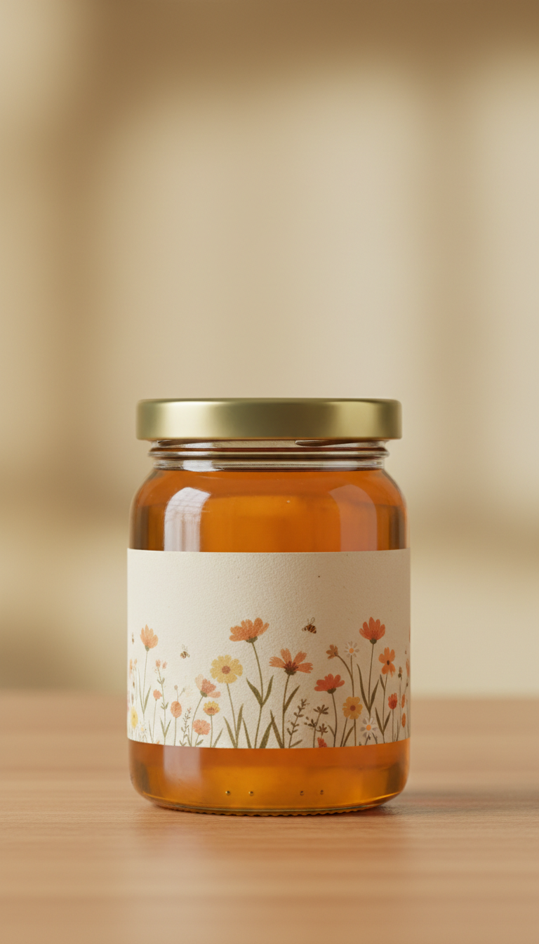 Wildflower Reserve glass jar